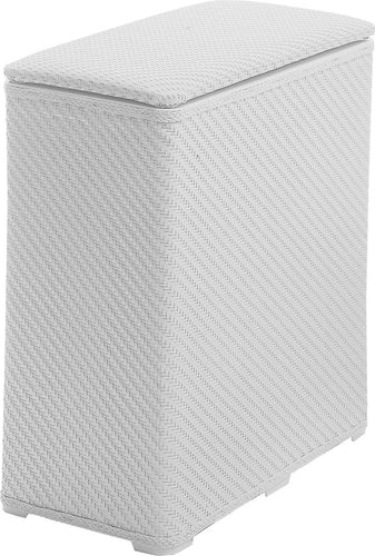 Gedy G-20380200300, Cesto per la biancheria, Bianco 28x50x55 cm,