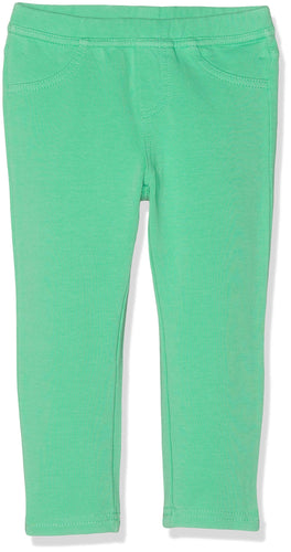 Brums Jeggings Felpa Elasticizzata Tinta Unita, Pantaloni Bimba, (Verde... - Ilgrandebazar