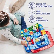 Carica l&#39;immagine nel visualizzatore di Gallery, CubicFun Pista Macchinine Giocattolo Giochi per Bambini 3 4 5 6 7 8 Anni, City Rescue Auto Giocattoli di Avventura Playsets, Piste da Corsa Giocattoli per Bambino Bambina