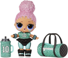 Carica l'immagine nel visualizzatore di Gallery, LOL Surprise All-Star BBs, Squadra di calcio- Bambola luccicante a tema sportivo con 8 sorprese e accessori alla moda, All-Star BBs Serie 3, Bambola da collezione adatte dai 3 anni in su.