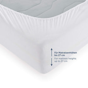 Blumtal Coprimaterasso Una Piazza e Mezza Impermeabile Antiacaro - 120 x 190cm, Coprimaterasso Impermeabile Una Piazza e Mezza con Angoli, Certificato OEKO-TEX, 1 Pezzo