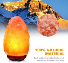 Carica l'immagine nel visualizzatore di Gallery, Lampada di sale dell'Himalaya 2-3 kg Lampada in cristallo ad aria purificata