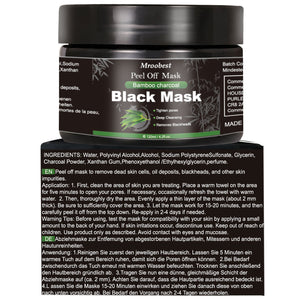 Maschera Nera, Black Mask, di comedone, Blackhead Remover 120ML - Ilgrandebazar