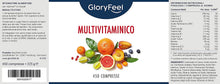 Carica l'immagine nel visualizzatore di Gallery, Multivitaminico e Multiminerale, 450 Compresse (Scorta Formato Famiglia per 1+ Anno), Vitamine e Minerali Complex con Vitamine A,B,C,D3,E, Calcio, Zinco, Selenio, Integratore Multivitaminico Completo 450 Unità (Confezione da 1)