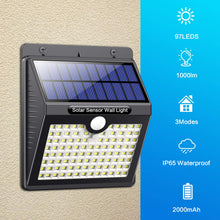 Carica l&#39;immagine nel visualizzatore di Gallery, Luce Solare Led Esterno, [Super Luminoso-1000 lumen] Pxwaxpy 97 LED... - Ilgrandebazar