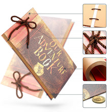 Carica l&#39;immagine nel visualizzatore di Gallery, POOTACK Album Fotografico Fai da Te, Our Adventure Book Scrapbook Marrone - Ilgrandebazar