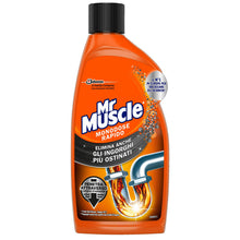 Carica l&#39;immagine nel visualizzatore di Gallery, Mr Muscle Rapido, Stura lavandini e Scarichi, Monodose, Disgorgante Tubi, 500 ml 0.5 L