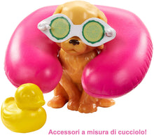 Carica l&#39;immagine nel visualizzatore di Gallery, Barbie- Wellness Playset Spa con Bambola e Accessori Giocattolo per Bambini 3+ Anni, Multicolore, GJG55