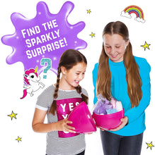 Carica l&#39;immagine nel visualizzatore di Gallery, GirlZone Regali per Ragazza Uova Unicorno Sorpresa di Slime per Bambini Tutto per fabbricare la Tua Melma - Kit Slime Fluffy Uovo Sorpresa - Fabbrica Slime luccicante con Il Uovo Unicorn per Bambina