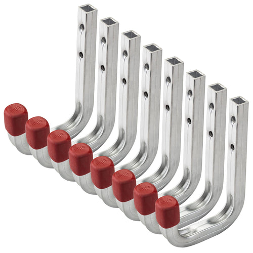 8 pezzi OrgaTech Gancio Multiuso da Muro 8 - 120 x 80 mm - Ilgrandebazar