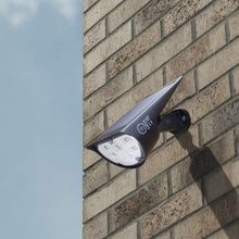 Carica l'immagine nel visualizzatore di Gallery, Lampade solari per esterni, a LED con picchetto, 2 livelli di luminosità, 18 LED 6000 K, IP65, impermeabile, per patio, percorso cortile, giardino, confezione da 2