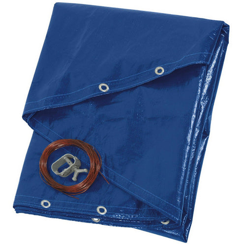 Ribimex RIBPRBP140R62 - Telo de 6,20 m per piscina rotonda 40x40x40 cm, Blu - Ilgrandebazar