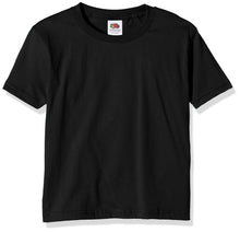 Carica l&#39;immagine nel visualizzatore di Gallery, Fruit of the Loom Sofspun T-Shirt, Deep Navy, 12-13 Anni da Bambino, Unisex - Ilgrandebazar