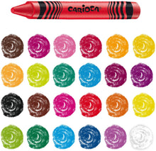 Carica l'immagine nel visualizzatore di Gallery, Carioca Cf24 Pastelli Cera Ass. Ti