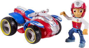 Playset Veicolo RYDER con personaggio da PAW PATROL Quad Rescue ATV Originale SPIN MASTER