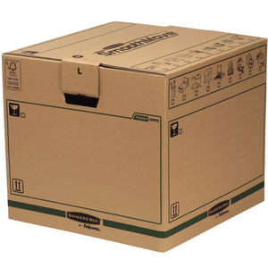 Bankers Box 6205301 Scatola Traslochi Grande SmoothMove, FSC, Large, Brown - Ilgrandebazar