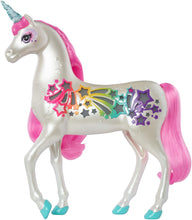 Carica l&#39;immagine nel visualizzatore di Gallery, Barbie Unicorno Pettina e Brilla, Accessorio per Bambole, Giocattolo per Bambini 3 + Anni, GFH60