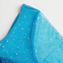 Carica l'immagine nel visualizzatore di Gallery, Costume Donna Principessa Elsa Adulto Travestimento Frozen Donne Vestito Carnevale Halloween - Taglia XL