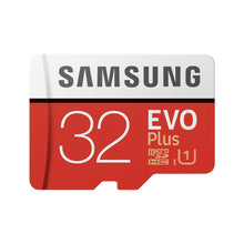 Carica l'immagine nel visualizzatore di Gallery, Samsung MB-MC32GA EVO Plus Scheda microSD da 32 GB, UHS-I U1, fino a 95 MB/s, con Adattatore SD, Rosso/Grigio