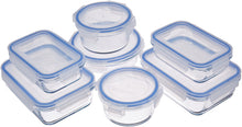 Carica l'immagine nel visualizzatore di Gallery, Amazon Basics - Contenitori per alimenti, in vetro, con coperchi, 14 pezzi (7 contenitori + 7 coperchi), senza BPA 14 Single