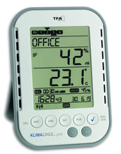 Carica l&#39;immagine nel visualizzatore di Gallery, TFA HygroLoggPro 303039 Professional Thermo-Hygrometer with Data bianco - Ilgrandebazar