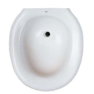 Bidet portatile per l'igiene intima | sanitario WC 1 Unidad, Bianco - Ilgrandebazar
