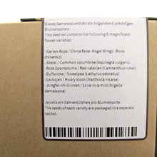 Carica l&#39;immagine nel visualizzatore di Gallery, Miracolo di fiori - Set regalo semi con 6 magnifiche varietà antiche di... - Ilgrandebazar