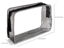 Carica l&#39;immagine nel visualizzatore di Gallery, MyGadget Busta Trasparente da Viaggio per Aereo - Beauty Size L, - Ilgrandebazar