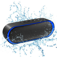 Carica l'immagine nel visualizzatore di Gallery, Cassa Bluetooth,24 Ore Altoparlante Bluetooth , 10W Bluetooth 5.0 Speaker Portatile Batteria Forte,IPX5,Vivavoce,Supporto TF Carda e 3.5mm Audio