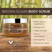 Carica l&#39;immagine nel visualizzatore di Gallery, PraNaturals Scrub corpo allo zucchero di canna - esfoliante naturale -...