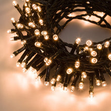 Carica l&#39;immagine nel visualizzatore di Gallery, XMASKING Catena 12,5 m, 300 LED Bianco Caldo, con Giochi di Luce, Cavo Verde, luci per L&#39;Albero di Natale, luci Natalizie