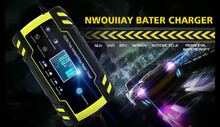 Carica l'immagine nel visualizzatore di Gallery, NWOUIIAY Caricabatteria Auto di Carica 24V 8A 12V 4A Multi Protezioni di...