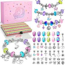 Carica l'immagine nel visualizzatore di Gallery, BIIB Regalo Bambina 5 6 7 8 9 10 Anni, Kit Braccialetti Fai Da Te Bambina, Giochi Bambina 5-12 Anni Femmina, Idee Regalo Natale Originali, Crea Braccialetti Bambina, Regalo Compleanno Ragazza
