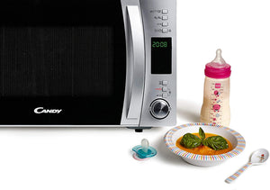 Candy CMXG 22 DS Forno Microonde con Grill, 22 Litri, Argento