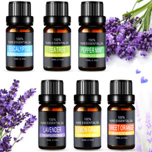 Carica l&#39;immagine nel visualizzatore di Gallery, Oli Essenziali per Diffusori, Aiemok 100% Puro Olio Essenziale 6 Pezzi - Ilgrandebazar