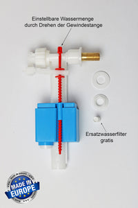 Valvola di Riempimento Universale per WC Risciacquo 3/8 Ugello in Ottone,... - Ilgrandebazar