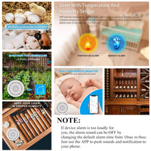 Carica l&#39;immagine nel visualizzatore di Gallery, ECOOLBUY Smart WiFi Sensore di umidità della Temperatura Esterna per Interni... - Ilgrandebazar