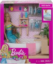 Carica l&#39;immagine nel visualizzatore di Gallery, Barbie- Playset Bambola con Vasca da Bagno e Accessori Giocattolo per Bambini 3+ Anni, Multicolore, GJN32