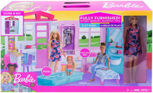 Carica l&#39;immagine nel visualizzatore di Gallery, Barbie ​Loft con Bambola, Casa a 1 Piano, Portatile con Piscina e Accessori, Giocattolo per Bambine da 3 + Anni, FXG55
