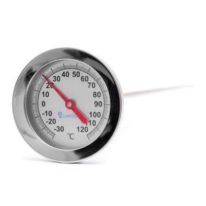 Lantelme 6115 Bimetall erdboden - Compost Termometro impermeabile di argento - Ilgrandebazar