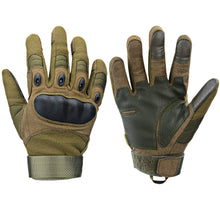 Carica l&#39;immagine nel visualizzatore di Gallery, Xnuoyo Gomma dura Knuckle Full Finger e Mezza Gloves Guanti di...