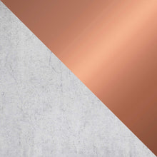 Carica l&#39;immagine nel visualizzatore di Gallery, Umbra Trigg Piccolo Set di Due VASI in Ceramica, piccolo, Calcestruzzo / Rame - Ilgrandebazar