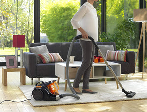 Rowenta RO3753EA Compact Power Cyclonic Aspirapolvere a Traino senza Sacco, Tecnologia Ciclonica, Capacità 1.5 l