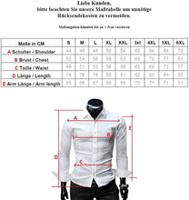 Carica l'immagine nel visualizzatore di Gallery, Kayhan Originale Uomo Camicia Slim Fit Facile Stiro Cotone Maniche Lungo S M L XL XXL 2XL - 6XL Modello Twoface