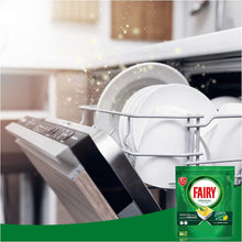 Carica l'immagine nel visualizzatore di Gallery, Fairy Original Allin1 Pastiglie Lavastoviglie, 125 Cicli, 5 x 25 Capsule, Detersivo al Limone, Maxi Formato, Rimuove il Grasso Incrostato con Azione Brillante