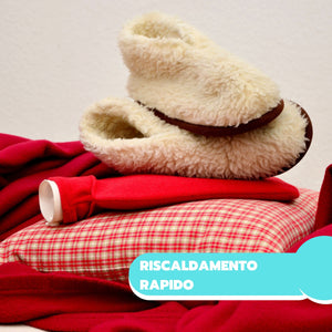ARDES | AR071A Sole Mio Scaldino Elettrico 550W con Lampada Spia, Scalda Piedi Mani Ricaricabile e Portatile, Copertura in Pile, Alimentato con Cavo, Bronzo