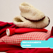 Carica l'immagine nel visualizzatore di Gallery, ARDES | AR071A Sole Mio Scaldino Elettrico 550W con Lampada Spia, Scalda Piedi Mani Ricaricabile e Portatile, Copertura in Pile, Alimentato con Cavo, Bronzo