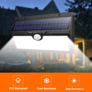 Luce Solare Led Esterno, Feob【2500 mAh】138 LED Lampada con Sensore di... - Ilgrandebazar