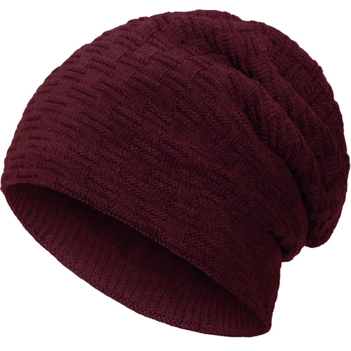 Compagno Caldo Berretto Foderato Invernale Beanie Modello intessuto... - Ilgrandebazar