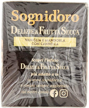 Carica l&#39;immagine nel visualizzatore di Gallery, Sogni Doro Tisana Deliziefrutta Secca Vaniglia, Mandorla e Cannella - 16 Filtri, 40 g